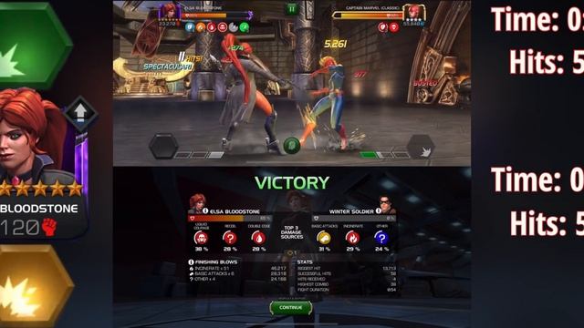 MCOC | ELSA BLOODSTONE 7-STAR SP1/SP2 | Kabam | contest of champions | смотреть онлайн