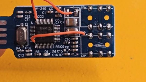 CM108 - SOUNDCARD MOD - ADD COMPONENTS