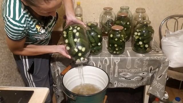 Закатка маринованных огурцов наш рецепт смотреть онлайн