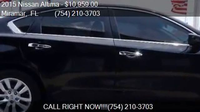 2015 Nissan Altima 2.5 S 4dr Sedan for sale in Miramar, FL 3 смотреть онлайн