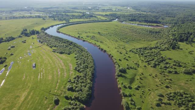 Реки Урала с коптера