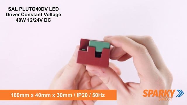 SAL PLUTO40DV | LED Driver Constant Voltage | 40W 12/24V DC смотреть онлайн