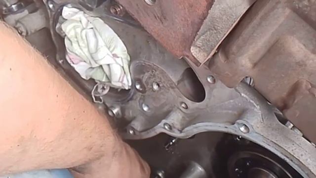 перекос ремня ГРМ Форд 1.8 Tdci дизель. люфт ТНВД