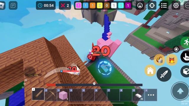 I USED THE NEW VOID TERRA KIT SKIN IN ROBLOX BEDWARS смотреть онлайн