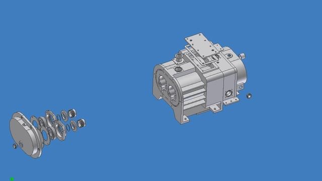 HEYWEI dry screw vacuum pump made in Taiwan смотреть онлайн