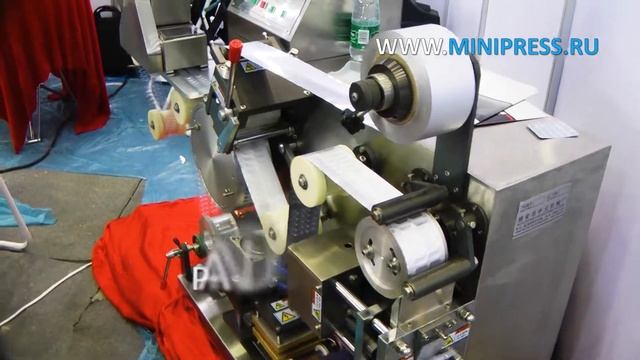 Kartongmaskin för förpackning av blåsor med kapslar i kartong Minipress.ru/katalog/ смотреть онлайн