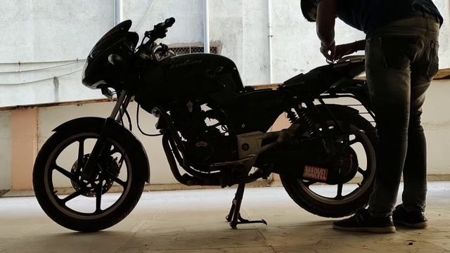 KTM style indicator for Pulsar 150😍 || universe led light indicator || for all bikes смотреть онлайн