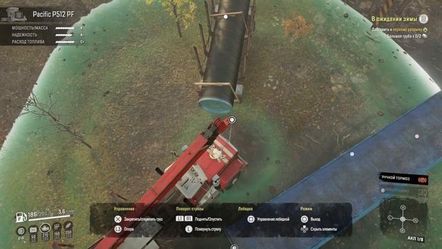 SnowRunner_перевозка труб