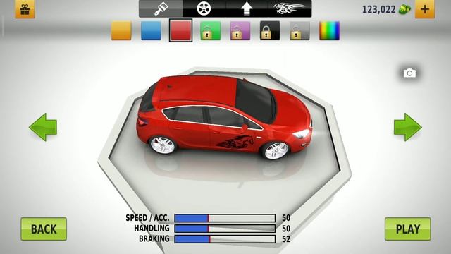 View My Dark Red Opel Astra Wagon Sports 2,5L Turbo V6 in Traffic Racer смотреть онлайн
