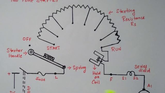 15 Two Point Starter working Principle and Construction Details смотреть онлайн