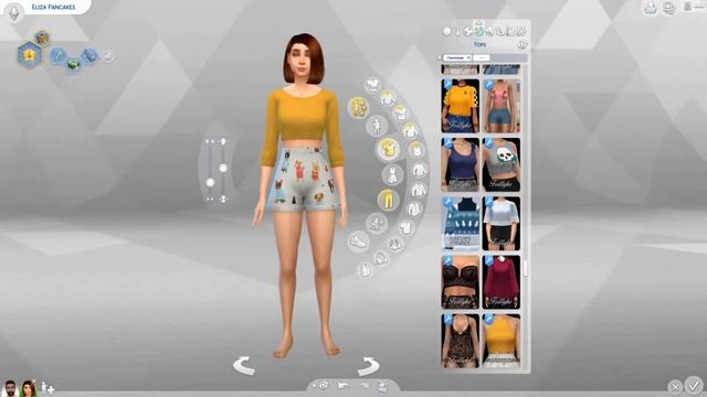Eliza Pancakes | Speed Makeover | The Sims 4 [CC LINKS] смотреть онлайн
