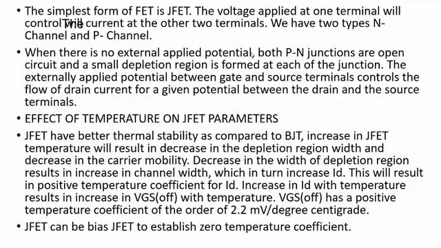 FIELD EFFECT TRANSISTORS AND MOSFET OPERATION смотреть онлайн