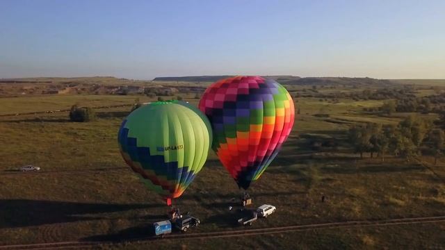 Полет на воздушном шаре корпоративный Компании "СтройДекор" смотреть онлайн