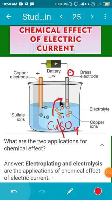 Chemical Effect of Electric current 1 minute Concept смотреть онлайн