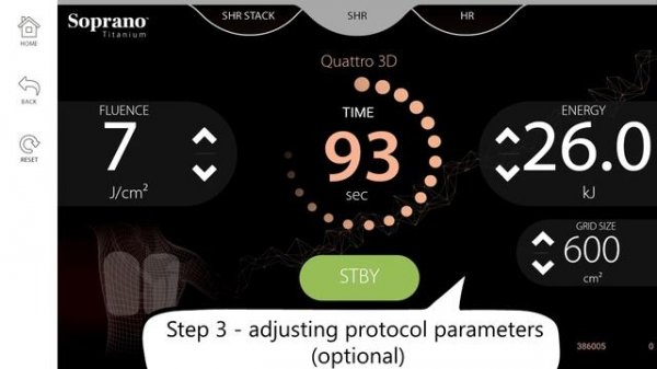 Интерфейс Soprano Titanium