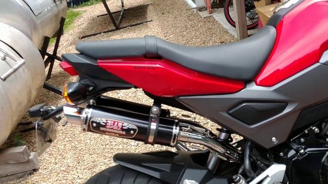 Grom yoshimura/fauxshimura dual exhaust смотреть онлайн