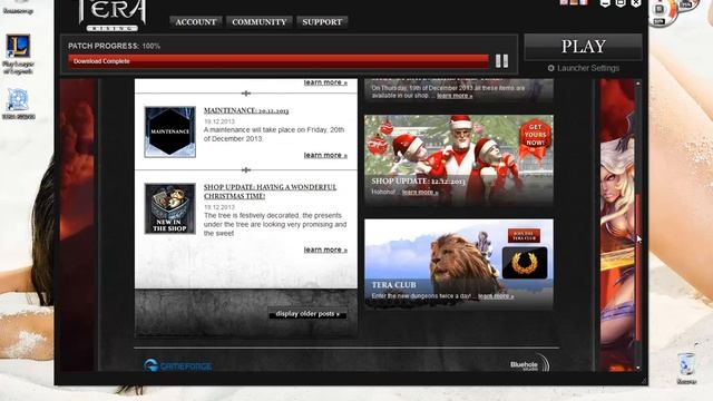 Tera error-bug log-in window its not work смотреть онлайн