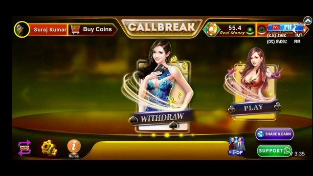 Callbreak se paise kaise kamaye | Call break game se paise kaise kamaye |free call break earning ap смотреть онлайн