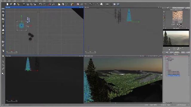 Distant Mountains Setup lighting front plants part 3 смотреть онлайн