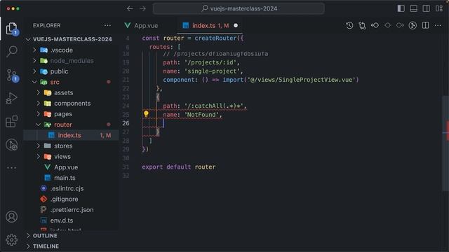 13 Catch All Undefined Routes and Create 404 Not Found Page in Vue Router смотреть онлайн