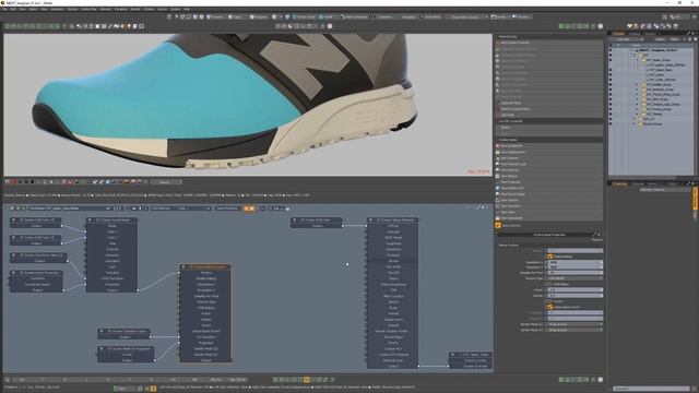 Modo _ Octane Render_ Suede Material смотреть онлайн