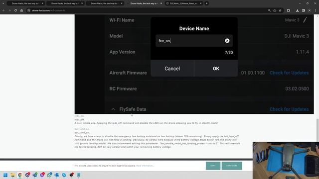 Drone-hacks 1.38 - Added Mavic 3 Support!