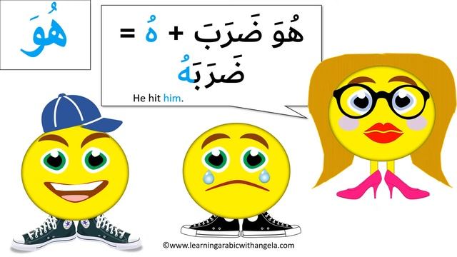 Attached Object Pronouns in Arabic Grammar - Learning Arabic With Angela смотреть онлайн
