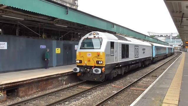 DB Cargo UK Class 67 no: 67029-82306 @ Newport {1W96} 03/06/2018. смотреть онлайн