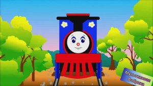 Мультфильм - Развивающие мультики для  детей Паровозик Чух Чух и дни недели Мультики про машинки