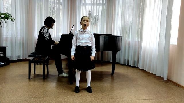 Ксения Лысенко (10 лет) - Г.Зейдлер, вокализ 4. Концертмейстер Надежда Максимова. смотреть онлайн