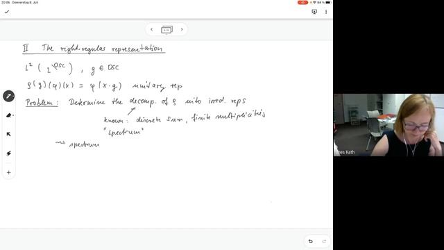 Ines Kath (Universität Greifswald): "Spectra of compact quotients of the oscillator group" смотреть онлайн