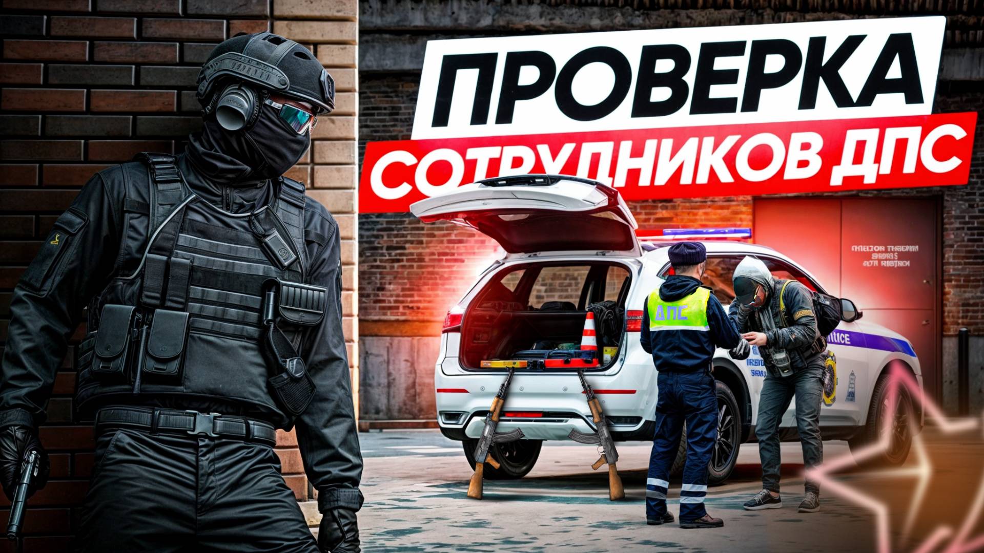 ОПЕРАЦИЯ ФСБ: ПРОВЕРКА ДПС НА ПРОДАЖУ ОРУЖИЯ в ГТА 5 РП | (RMRP Патрики - Криминальная Москва) смотреть онлайн