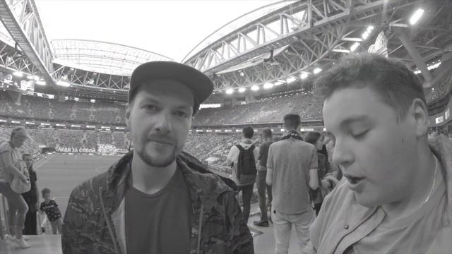 ЗЕНИТ vs АХМАТ / Интервью и атмосфера игры смотреть онлайн