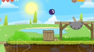 пройти девятый уровень в красном шарике.