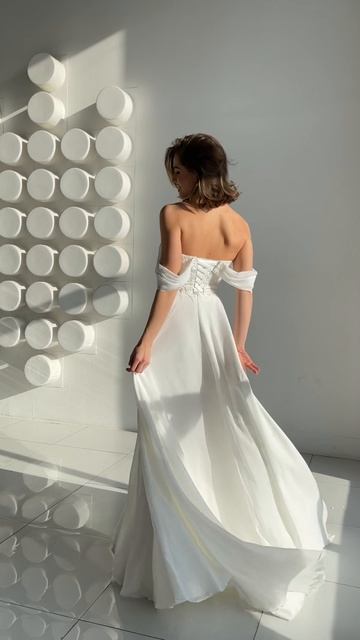 Свадебное платье Дея из коллекции «Sposame!» от бренда Anna Kuznetcova