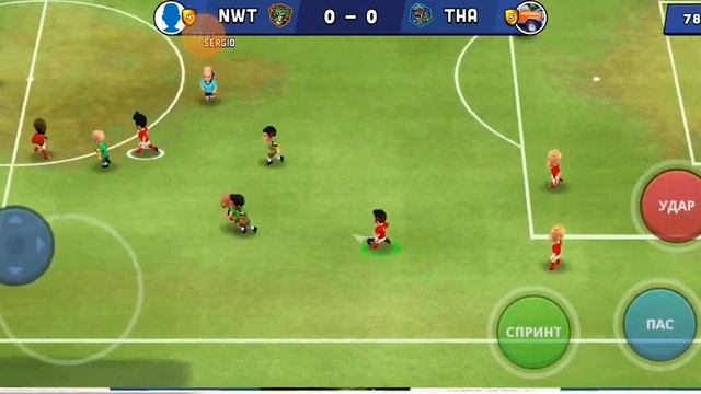 Прохождение 4 уровня в Mini Football смотреть онлайн