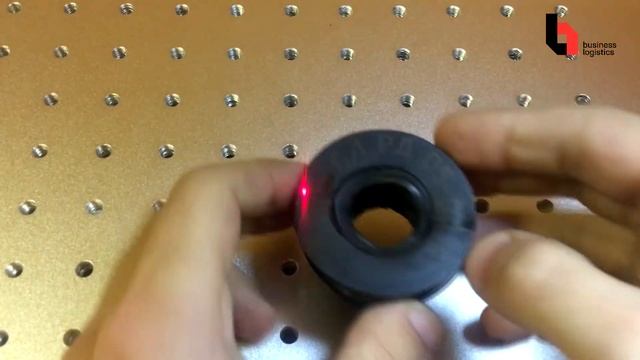 Лазерный маркер. Маркировка резины. смотреть онлайн