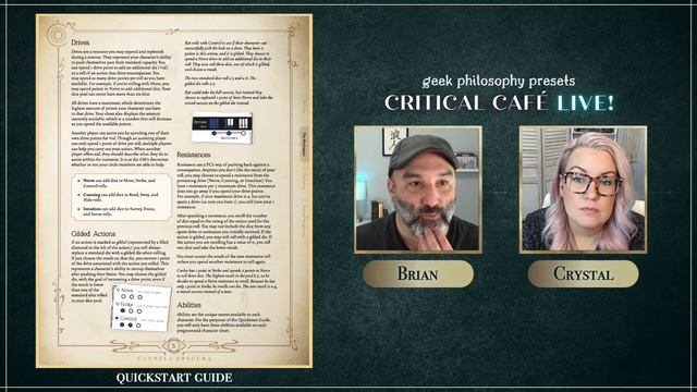 Critical Café Live! Discussing the Candela Obscura Quick Start Guide смотреть онлайн