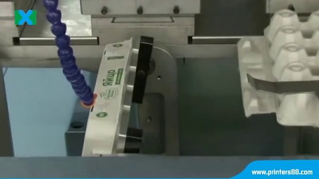 Pad Printer Multi-Color Printing For Egg Tray / Egg Container смотреть онлайн
