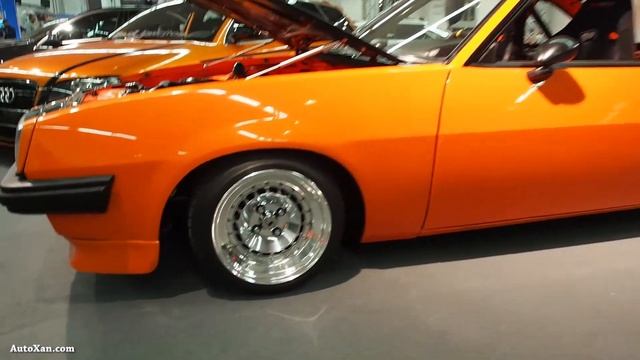 Opel Manta 1978 Tuning, 1.9 120ps, TH-Line R14, Signal-Orange смотреть онлайн