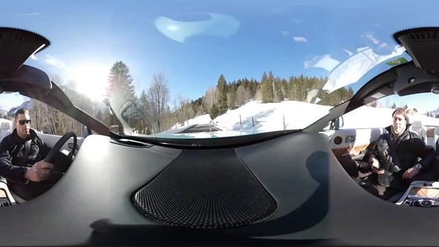 Experience the Rolls-Royce Motor Cars Dawn in VR Going up the Pillon смотреть онлайн