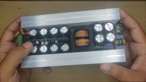 IRS2092 1000w + 1000w Amplifier with inbuilt power supply and protection circuit.
