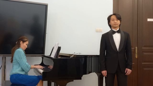 М.И. Глинка, стихи П. Рындина ''Как сладко с тобою мне быть''- поёт Чжиюань Чэнь