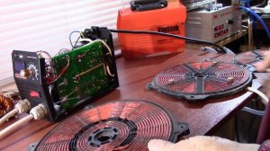 ОЧЕРЕДНОЙ ИНДУКЦИОННЫЙ НАГРЕВАТЕЛЬ из сгоревшего сварочника.