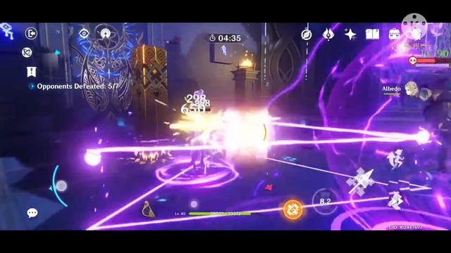 Zhongli Albedo Ultimate Geo Comp In all Domains of Tevat (Genshin Impact) смотреть онлайн