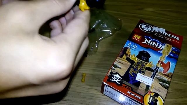 Ниндзяго обзор. Минифигурка Оверлорда. смотреть онлайн