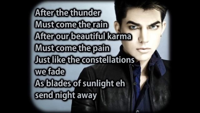 Adam Lambert - By The Rules (lyrics) смотреть онлайн