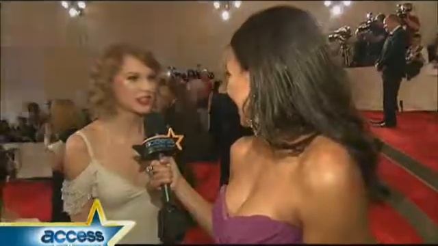 Taylor Swift MET Gala Interview смотреть онлайн