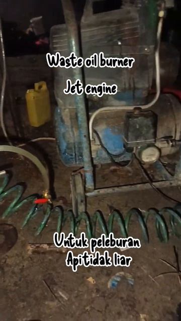 Jet burner oli #komporportable #nozzledesign #diy #turbojet #engineering #ai #welding #burner смотреть онлайн