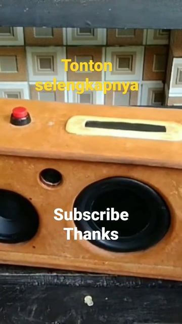 bassbosted kombinasi bass reflektor dan bass radiator, horeg lurr diy speaker bluetooth смотреть онлайн